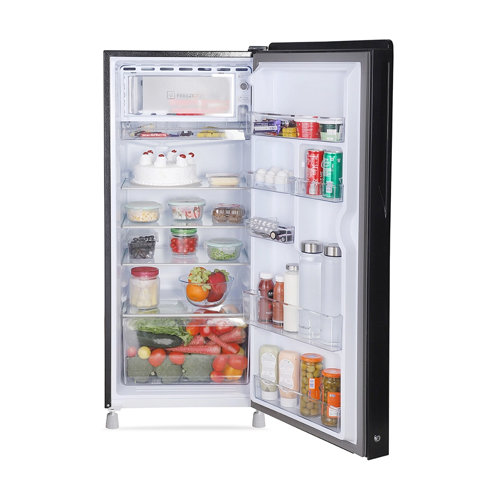 Haier 185L 2 Star Glass Direct Cool Refrigerator